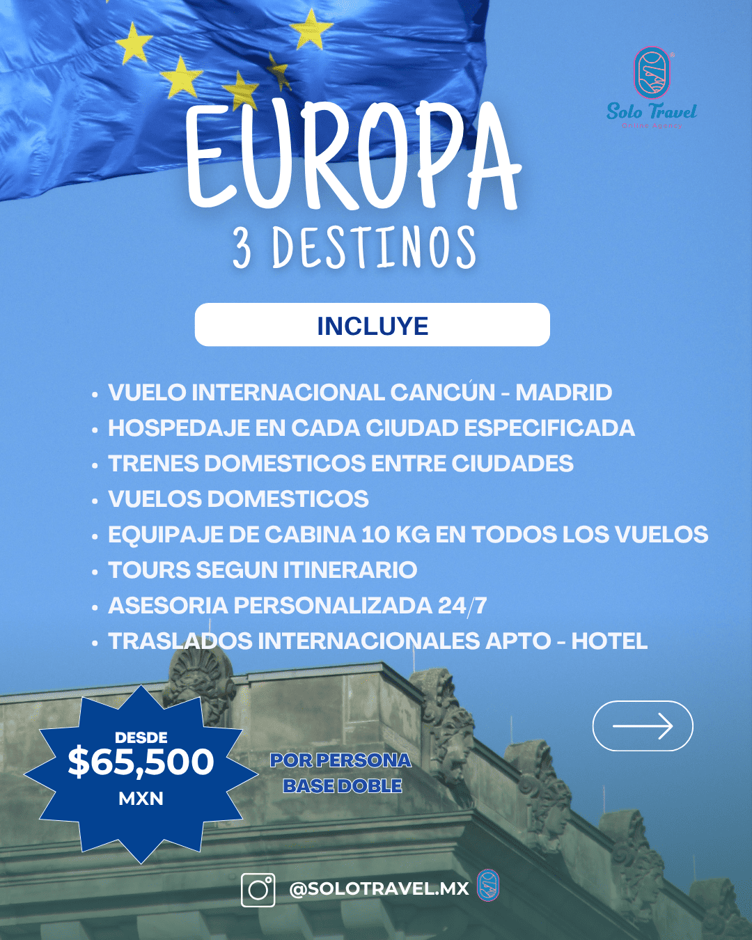 Europa 3 Destinos - imagen 3